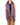 SS15 Purple Striped Scarf in Wool