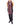 SS16 Fringed Scarf in Rust Purple Wool