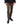 SS20 Cropped Trousers in Khaki Striped Viscose