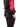 FW17 3 Button Blazer in Red & Black Silk Jacquard