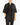 SS20 Oversized Kimono Sleeve Shirt in Black Silk