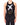 SS20 Printed Tanktop in Black Ribbed Cotton