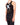 SS20 Printed Tanktop in Black Ribbed Cotton