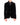 FW14 Contrasting Shawl Collar Blazer in Black Velvet