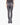 SS18 Hem Embroidered Trousers in Black Leather