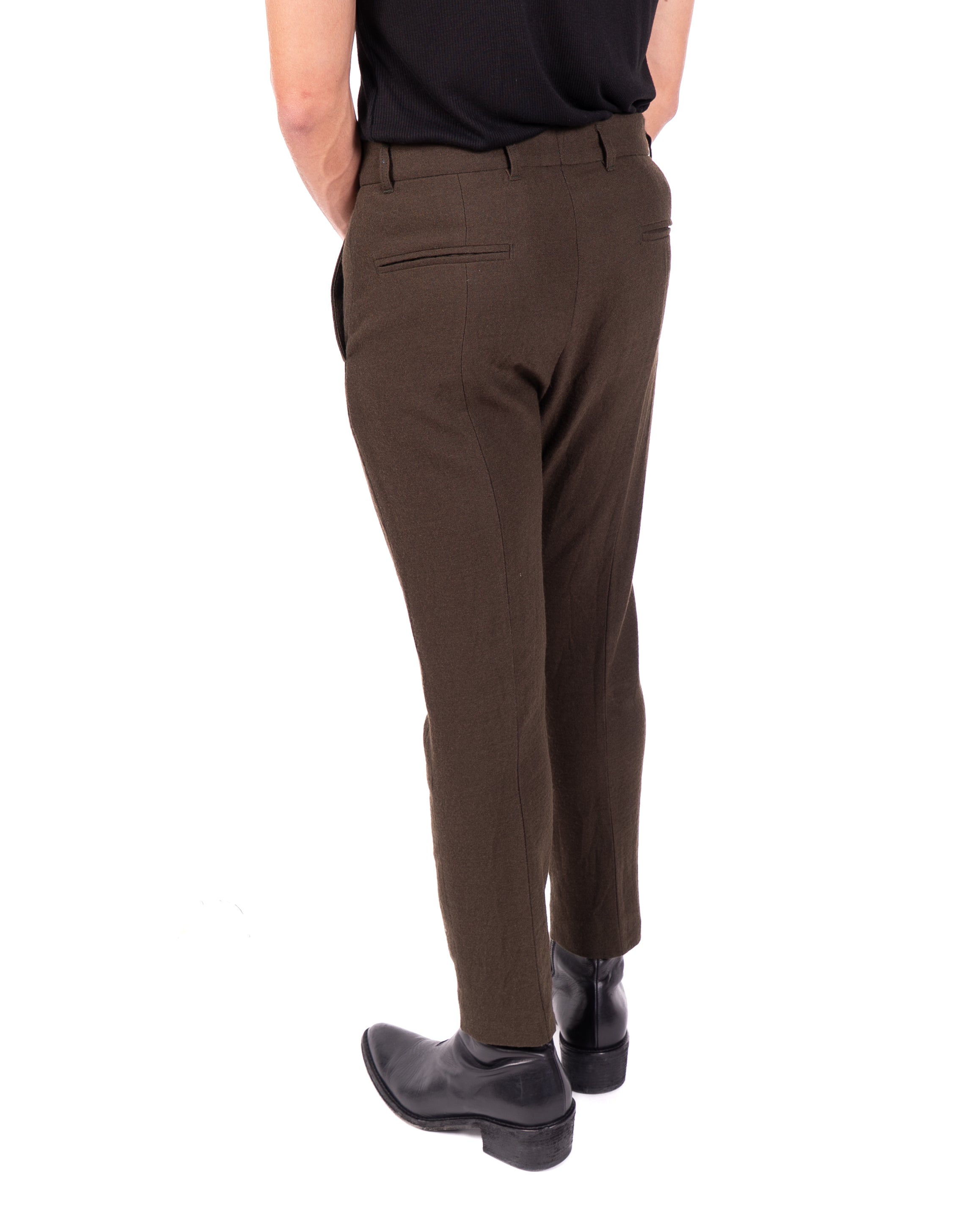 FW13 Classic Trousers in Khaki Wool