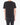 SS18 Purple Logo T-Shirt in Black Cotton