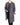 FW16 Slouchy Coat in Grey Boucle Houndstooth Wool