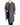 FW16 Slouchy Coat in Grey Boucle Houndstooth Wool