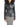 FW17 Round Shoulder Hourglass jacket in Black Leather