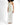 SS18 Tank Top in White Leather Sequins