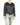 SS15 Boxy College Bomber in Black Silk