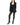 FW20 Silk Insert Sleeve Blazer in Black Wool