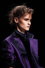 Load image into Gallery viewer, SS12 Purple Silk Jacquard Blazer