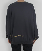 Load image into Gallery viewer, Grey Embroidered Crewneck