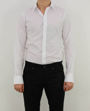 Load image into Gallery viewer, White Yves Collar Dress Shirt