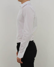 Load image into Gallery viewer, White Yves Collar Dress Shirt
