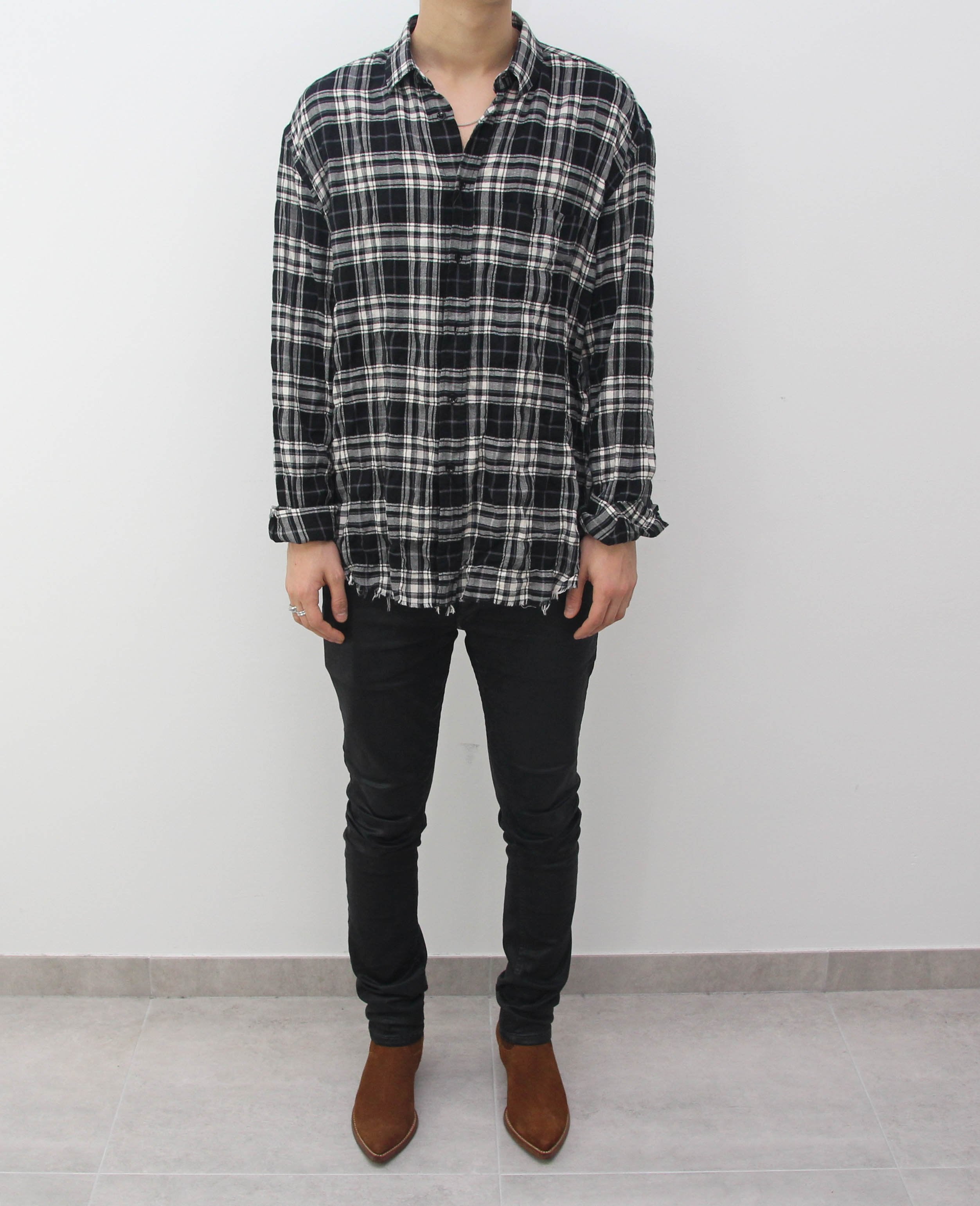 Checkend Distressed Flannel