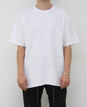Load image into Gallery viewer, Logo Patch Oversized Inside Out T-Shirt
