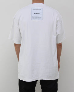 Logo Patch Oversized Inside Out T-Shirt