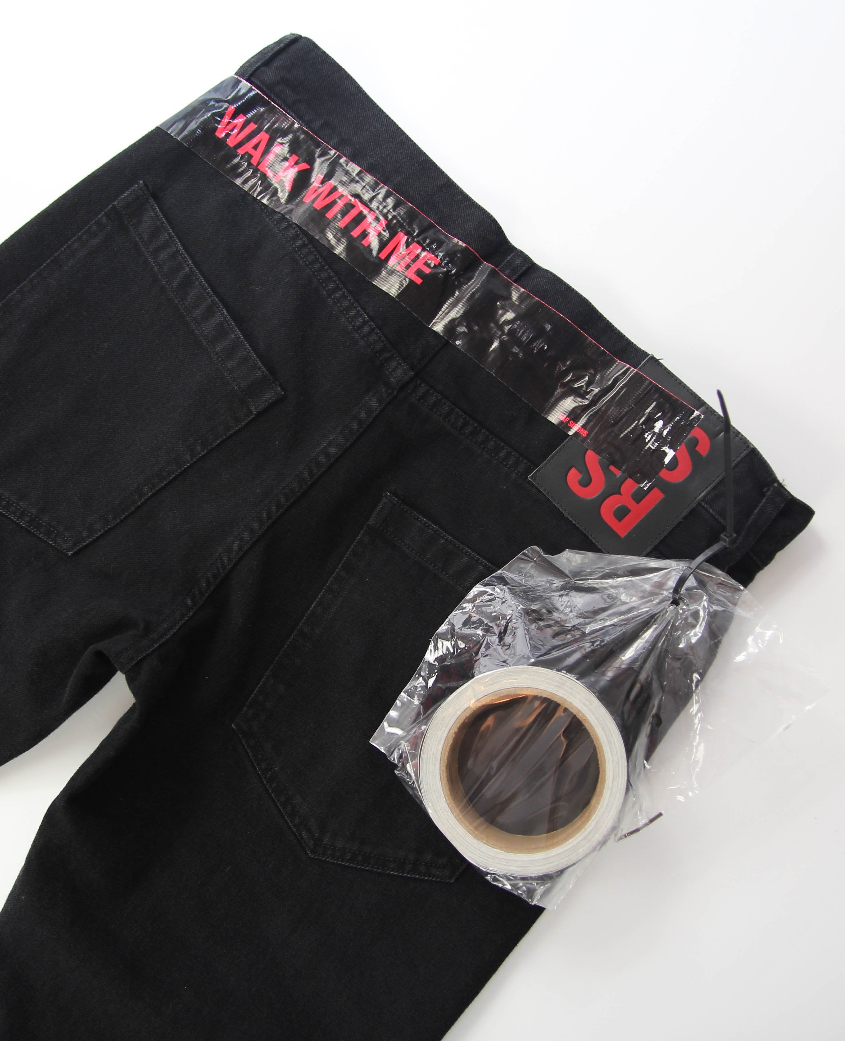 Regular Fit Patch Denim With Tape
