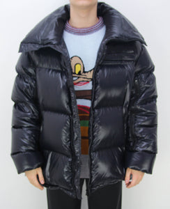 Oversized Logo Puffer Jacket
