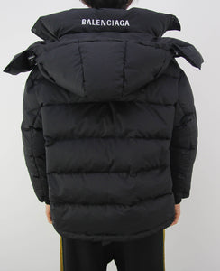 Swing Logo Puffer Black