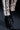 FW18 Leo Jacquard / Leather Skinny Trousers