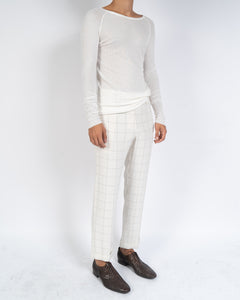 SS18 Merlinite Cream Trousers Sample