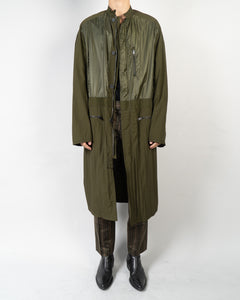 SS20 Green Nylon Workwear Coat