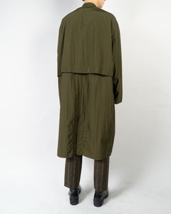 SS20 Green Nylon Workwear Coat