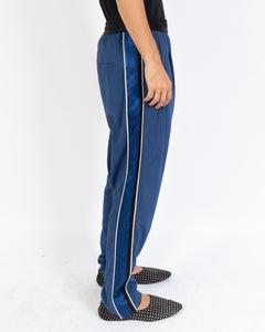 SS17 Cigue Blue Striped Trousers Sample