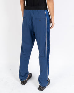 SS17 Cigue Blue Striped Trousers Sample
