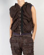 Load image into Gallery viewer, SS21 Chocolate Sleeveless Perth Hoodie