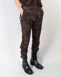 SS21 Chocolate Patchwork Perth Jogger