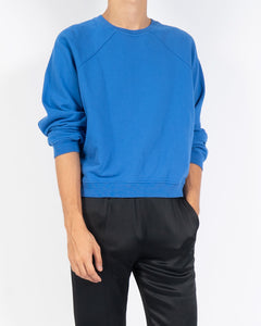 FW20 Electric Blue Cropped Perth Sweater 1 of 1 Sample