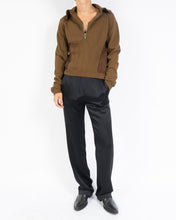 Load image into Gallery viewer, SS19 Brown Perth Half-Zip Sweater