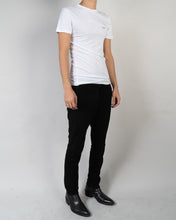 Load image into Gallery viewer, FW20 White Cotton Slim Fit Printed T-Shirt