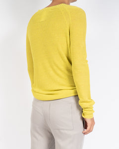 SS19 Ribbed Yellow Knit Sample