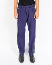 Load image into Gallery viewer, SS18 Striped Violet Belt Trousers 1 of 1 Sample