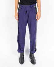 Load image into Gallery viewer, SS18 Striped Violet Belt Trousers 1 of 1 Sample