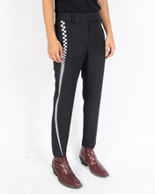 Load image into Gallery viewer, FW19 Embroidered Miles Black Trousers