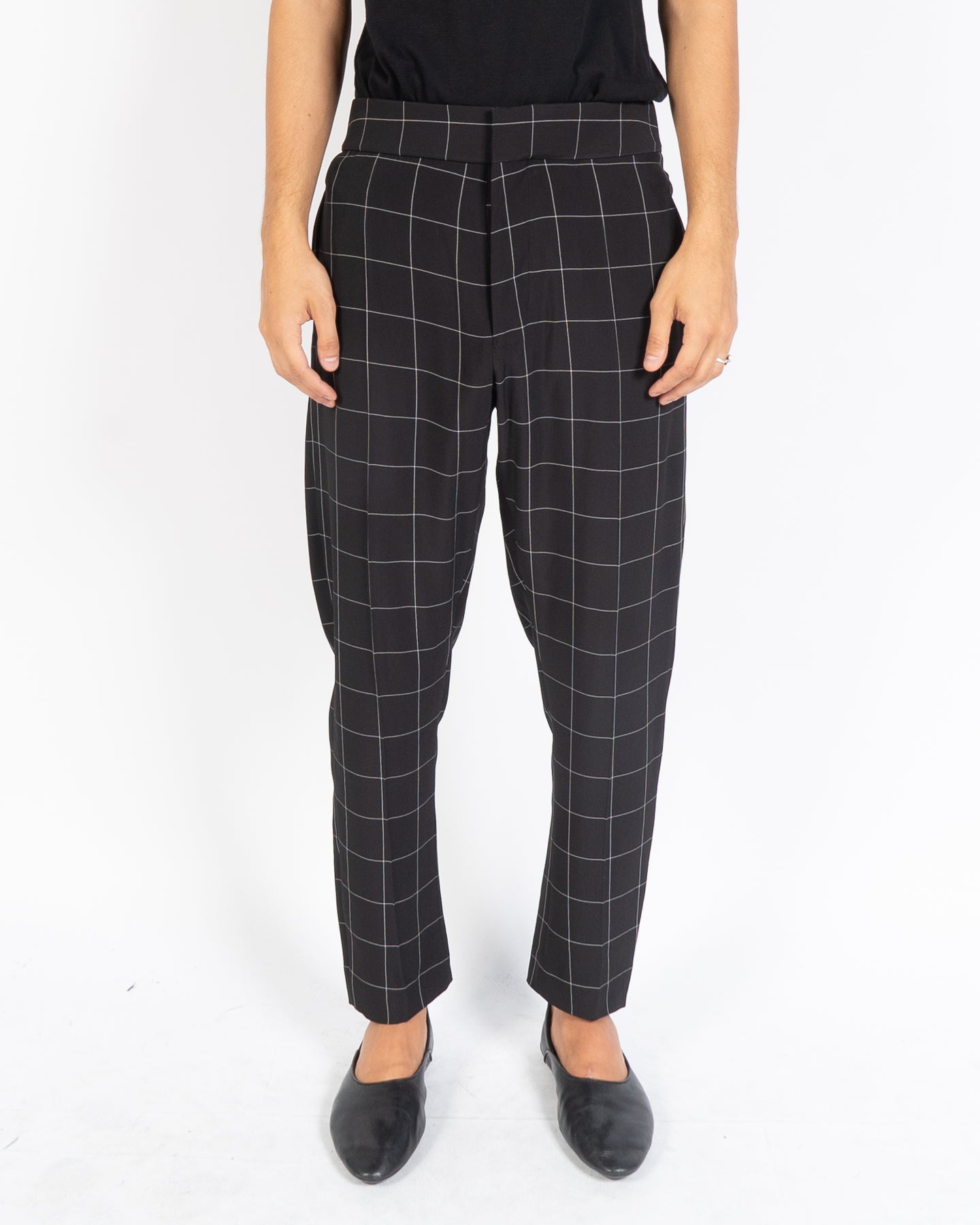 SS18 Merlinite Black Trousers Sample