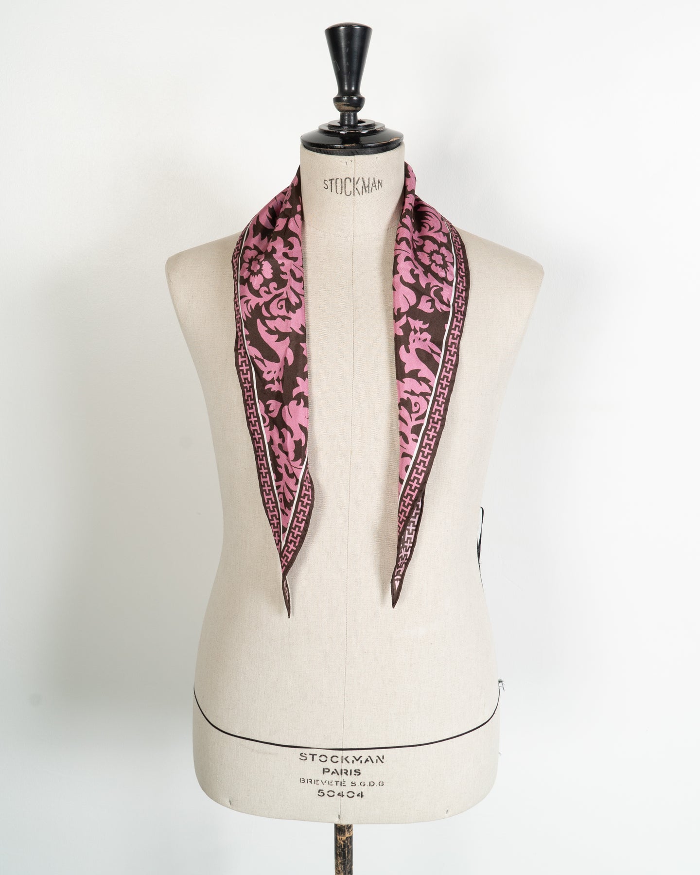 FW17 Bellegambe Floral Diamond Scarf