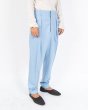 Load image into Gallery viewer, SS19 Coco Pale Blue Pleated Trousers Sample