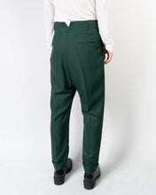 Load image into Gallery viewer, FW17 Forrest Green High Waisted Pleated Trousers