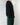 SS18 Oversized Black Cotton Sweatshirt with Padded Shoulders