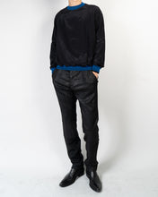 Load image into Gallery viewer, SS18 Black Silk Sweatshirt Sample