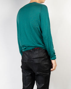 SS20 Emerald Green Knit Sweater Sample