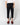 FW16 Black Cropped Distressed Perth Sweatpants